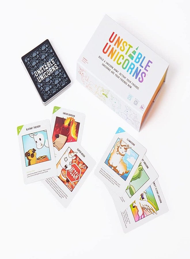 Tickles Unstable Unicorns Strategic Card Game for Adults Party Game Family Parties (Players: 8; Age:14+) - Image 4